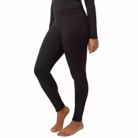 1725167 32 Degrees Heat Ladies Fleece Lined Base Layer Pant 2-pack Black
