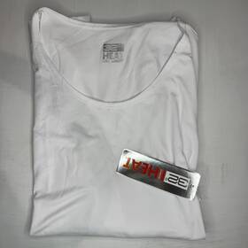 32 Degrees 195930272631 Nwt Heat Shirt Women S Large Long Sleeve Scoop Neck Base Layer White
