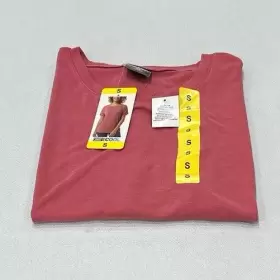32 Degrees 195930886098 Cool Womens Short Sleeve Crewneck Tee Stale Rose Size S