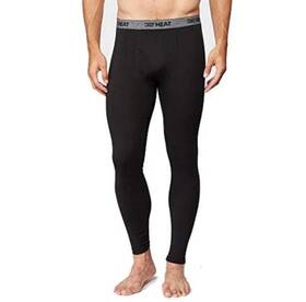 32 Degrees 4dfcd4d6-519 New Mens L 2 Pack Heat Base Layer Pants Black
