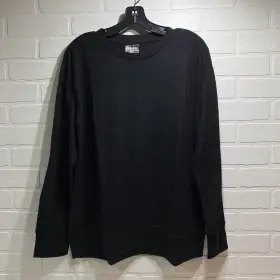 32 Degrees 645618109488 New Heat Mens Long Sleeve Base Layer Crew Neck Black Size L