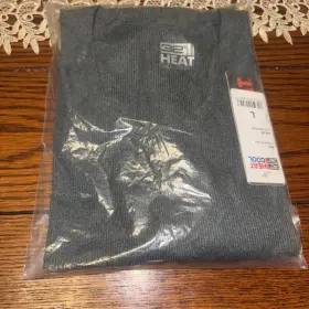 T4flr901rt-040-l 32 Degrees Degree Heat Cool Large Dark Gray Long Sleeve Shirt New
