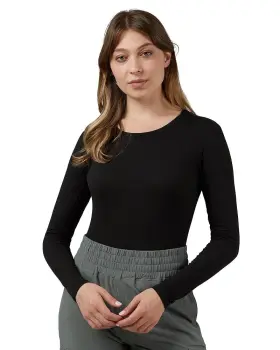 T5fll803rt 32 Degrees Heat Womens Lightweight Crew Base Layer Top Form Fitting Long Sleeve 4