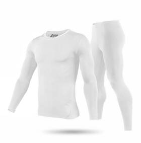 9m Clothing Company Fbats78-wt-s Mens Ultra Soft Thermal Underwear Base Layer Long Johns Set Fleece Lined