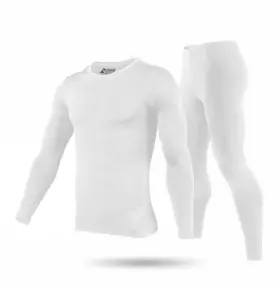 Fbats78-wt-s 9m Clothing Company Mens Ultra Soft Thermal Underwear Base Layer Long Johns Set Fleece Lined