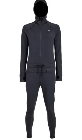 Airblaster 847678046080 Hoodless Ninja Suit Womens Bodysuit Black Small