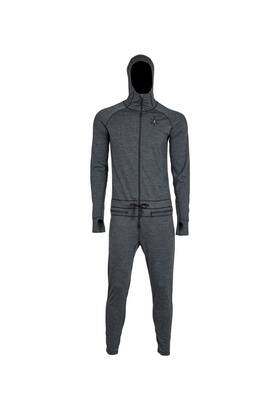 Airblaster A26mnjs1023-blk-m Merino Ninja Suit Mens Bodysuit Black Medium