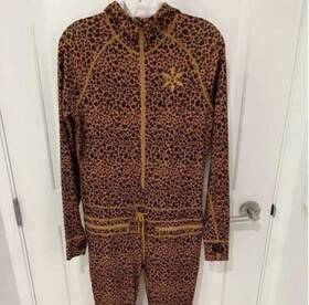 Airblaster A26mnjs1024-apx-m Air Blaster Cheetah One Piece Base Layer Medium