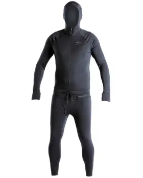 A26mnjs1024-blk-l Airblaster Classic Ninja Suit Mens Bodysuit Black Large
