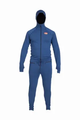 A26mnjs1024-hbn-xl Airblaster Classic Ninja Suit Mens Bodysuit Honey Bucket Navy X-large