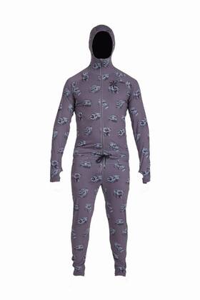 Airblaster A26mnjs1024-whi-l Classic Ninja Suit Mens Bodysuit Whips Large