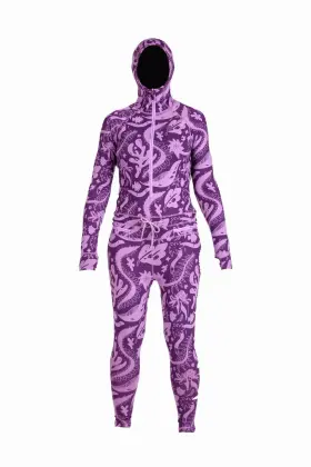 A26wnjs1032-bel-xl Airblaster Classic Ninja Suit Womens Bodysuit Blackberry Earth Life X-large