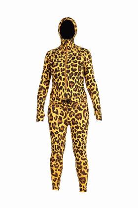 Airblaster A26wnjs1032-ogl-s Classic Ninja Suit Womens Bodysuit Og Leopard Small