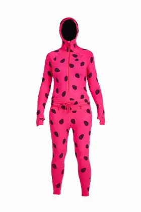 A26wnjs1032-wme-l Airblaster Classic Ninja Suit Womens Bodysuit Watermelon Large