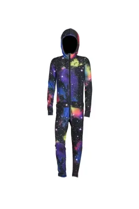 A26ynjs1034-far-s Airblaster Youth Ninja Suit Kids Bodysuit Far Out Small