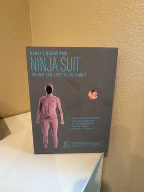 Airblaster Ab23wn1 Womens Merino Wool Ninja Suit Base Layer