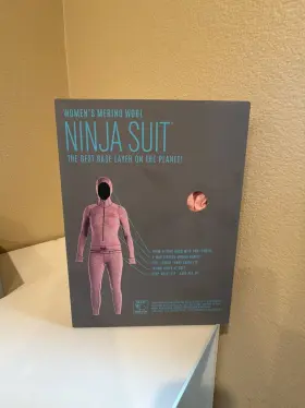 Ab23wn1 Airblaster Womens Merino Wool Ninja Suit Base Layer