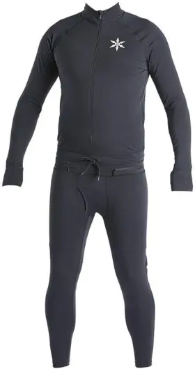 Ab24mnj3 Airblaster 007 Hoodless Ninja Suit Mens Bodysuit Black Small