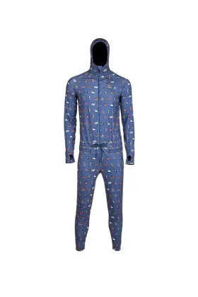 1024-thc-l Airblaster Ab25mnjs Classic Ninja Suit Mens Bodysuit Thunder Camp Large