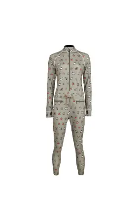 1033-shc-s Airblaster Ab25wnjs Hoodless Ninja Suit Womens Bodysuit Shroom Camp Small 1033-shc-s Airblaster Ab25wnjs Hoodless Ninja Suit Womens Bodysuit Shroom Camp Small