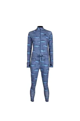 1033-thf-l Airblaster Ab25wnjs Hoodless Ninja Suit Womens Bodysuit Thunder Fish Large 1033-thf-l Airblaster Ab25wnjs Hoodless Ninja Suit Womens Bodysuit Thunder Fish Large