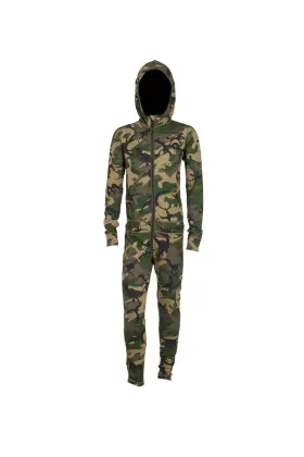 1034-ogd-l Airblaster Ab25ynjs Youth Ninja Suit Kids Bodysuit Og Dinoflage Large