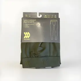 040041575 All In Motion Mens Heavyweight Thermal Pants - Green Olive Size-xl-40-42