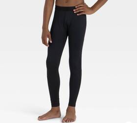 All In Motion 191906279925 Boysft Fitted Cozy Tight Pants - Black M