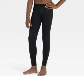 All In Motion 191906279925 Boysft Fitted Cozy Tight Pants - Black M