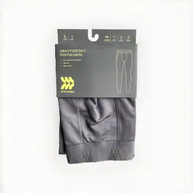 All In Motion 195994140990 Mens Heavyweight Thermal Pants Gray Size S 28-30