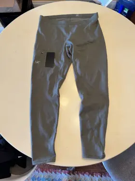 Arcteryx 686487886063 New Arcftteryx Rho Heavyweight Bottom Mens Polartec Fleece Base Layer Forage Xl