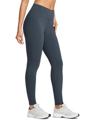 Baleaf Baleafebd052a05wbl01904 Fleece Lined Leggings For Women Water Resistant Thermal Hiking Pants Running