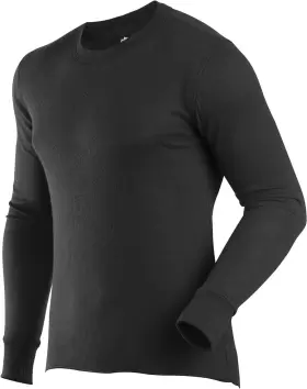 P2021530 Baselayer 445023126161 Mens Basic Dual Layer Long Sleeve Crew Neck Base Top