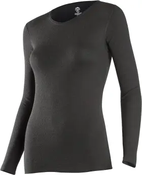 50asmww Baselayer Womens Basic Dual Layer Long Sleeve Base Top