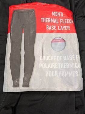 Bass Pro Shops 840194734165 Lot Of Three Thermal Fleece Base Layer Pants Mens 2xlt Black