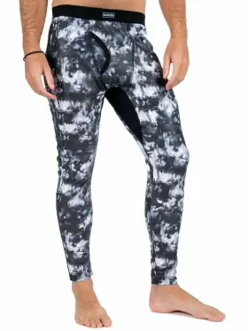S-bl-a-m-p-sky-tiebla-4-xl Blackstrap Skyliner Pant Full Leg Mens Baselayer Bottoms Tie Dye Black X-larg