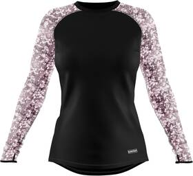 Blackstrap Sblawtthrctgra2s Womens Therma Crew Cold Weather Baselayer Top Canvas Mauve Size M