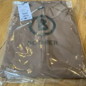 4-zip Bogner 064308118993 Harrison-o 1/4-zip Pullover Mens Beige Xl Nwt -ski Base Layer