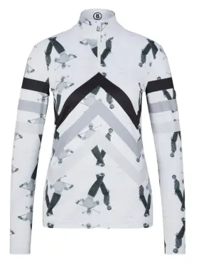 Beline1 Bogner 5167 Nwts Women S Base Layer Top. Size 12 Retail 300