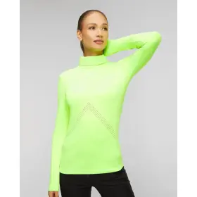 5457-4946 Bogner Nwt Fire Ice Regan Turtleneck Long Sleeve Ski Base Layer Top Lime Xxl