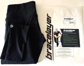 Wbl-ks1 Bracelayer Womens Ks1 Full Length Thermal Base Layer With Knee Support Large New