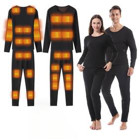 Bstsv 20240901-22qb-s 22 Area Mens Thermal Underwear With Heating Long Johns Men Heated C