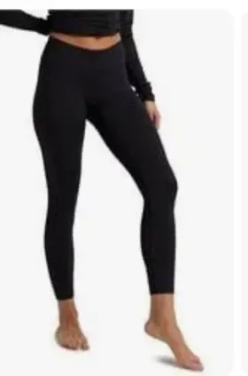 Burton 009521845634 Heavyweight X Pant True Black Base Layer Pockets Nwt Size Xs