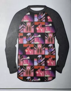333842085 Burton 80 Roadie Tech Tshirt Base Layer Nwt Size M Midweight Mens Skeleton Key