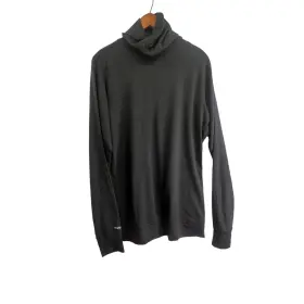 Burton 9009519214183 Women S Midweight Long Neck Base Layer Ls Shirt Black Size Xl