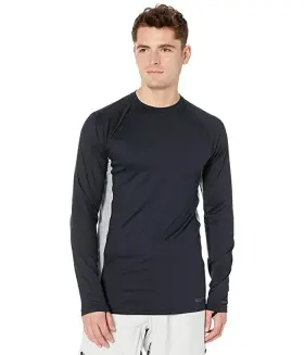 L110616 Burton L73607 Mens Black/grey Midweight X Base Layer Crew T-shirt Size Xs