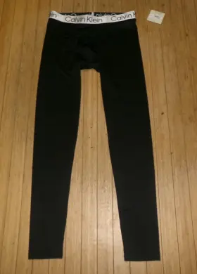 Calvin Klein 014056341925 Nwt Baselayer / Long Johns Sz Med Black