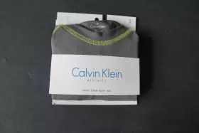 Calvin Klein 096413698194 Athletic Base Layer Top Shirt Boys S 6/7 Gray - Nwt