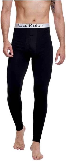 Cambkatl 313102787770 Thermal Underwear Bottoms For Mem Winter Fleece Lined Seamless Leggings