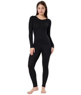 Caozitou 736238825039 Merino Wool Underwear Women Set Thermal Base Layer For Ladies Womens 100% W